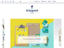 Tablet Screenshot of iriaprol.com